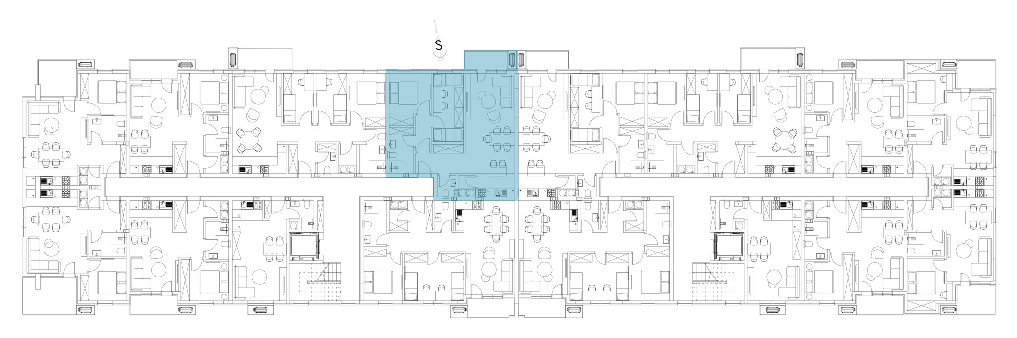 White Hill, pozicija stana